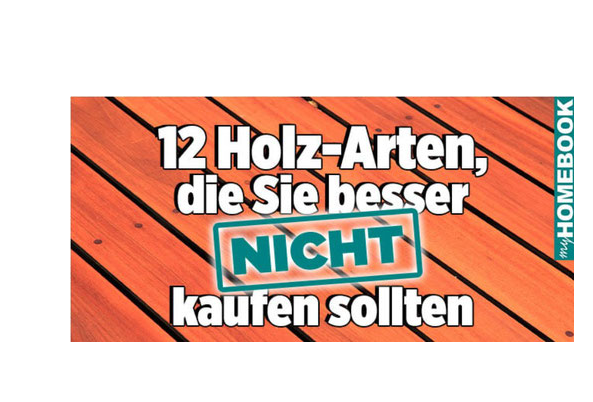 Tropenholz Terrassendielen die man besser nicht kaufen sollte.