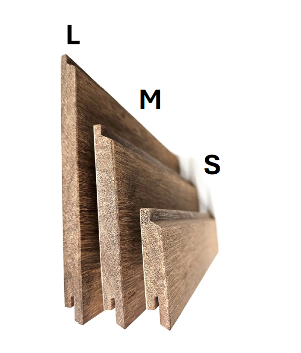 Fassaden aus Bambus Musterset Signature.