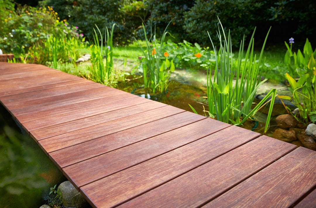 Das perfekte nachhaltige aMbooo Terrassenholz als Ersatz für Bangkirai.