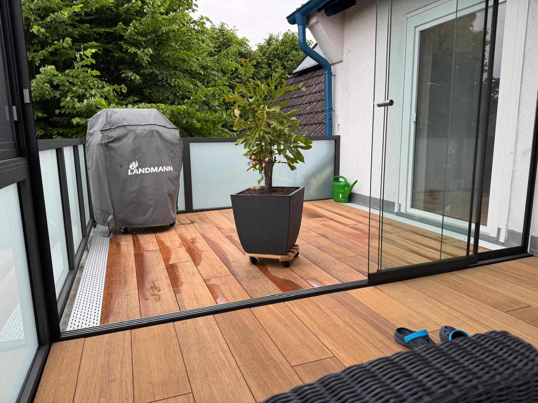 Closed-Deck XL Bambus Terrassendielen "Cristobal"