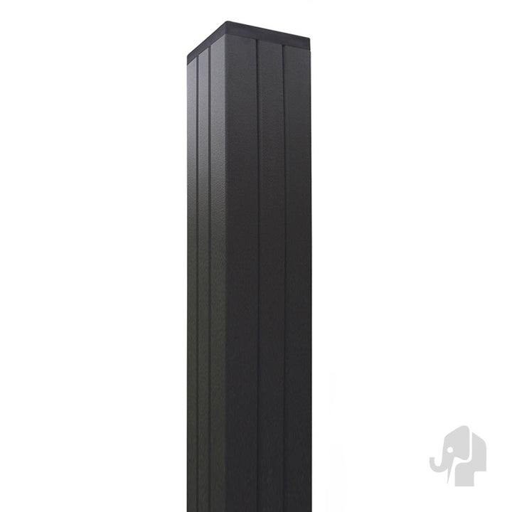 Aluminium Pfosten für den Bambuszaun Acapulco in der Länge von 180cm Alternativ 270cm