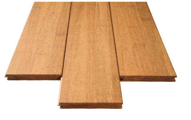 Terrassendielen aus Bambus Typ Colon als Closed Decking von aMbooo in der Farbe Sand.